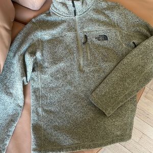 Men’s half zip long sleeve sweater